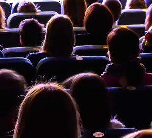 people in an auditorium