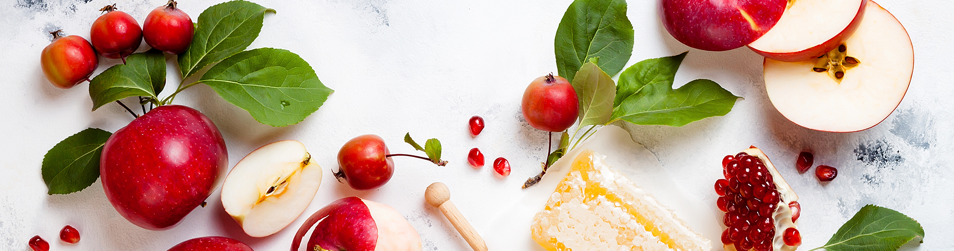 Rosh Hashanah apples and honey