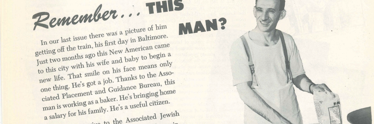 Remember This Man ad for The Associated