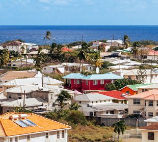 Homes near the beach in Christ Church, Barbados