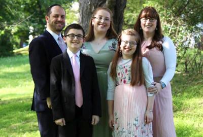 Aaron Levitt and family