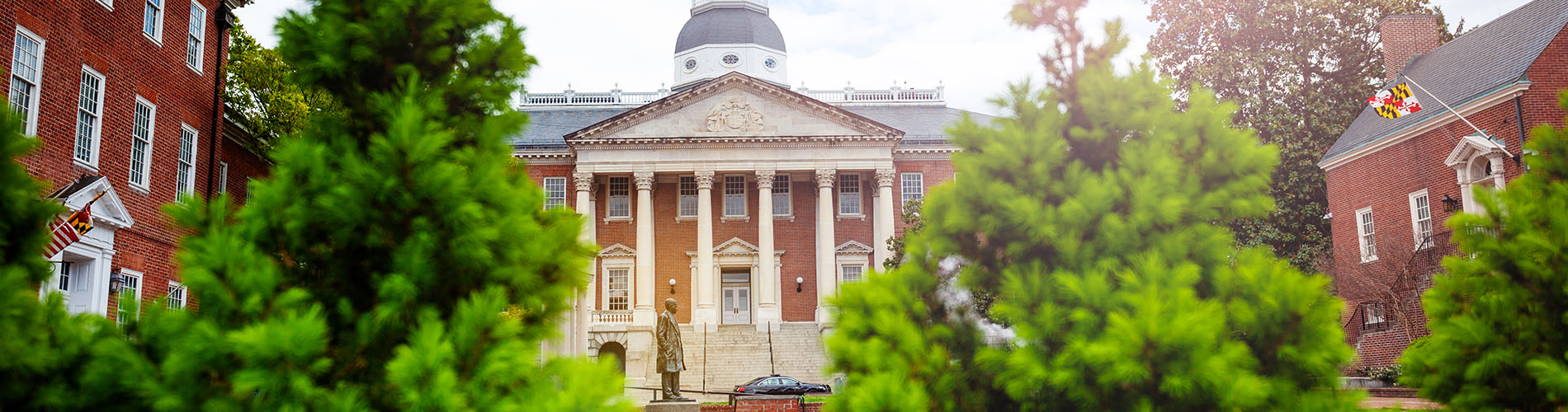 Maryland State House capitol building in Annapolis