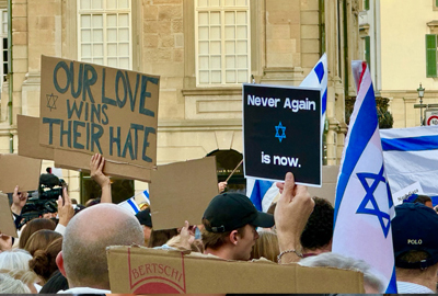 ’Support Israel’ rally in Zurich