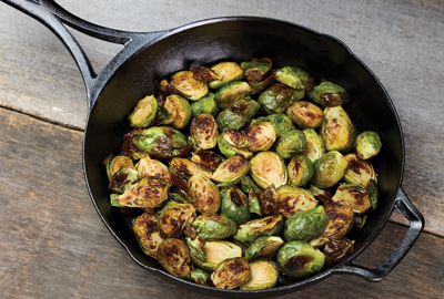 garlic brussel sprouts