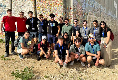 Group of Hillel students traveled to Israel