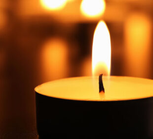 Remembrance candle