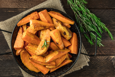 Rosemary Roasted Sweet Potatoes