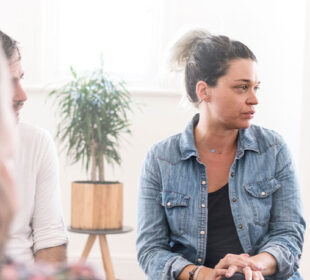 Young adults meeting having a discussion