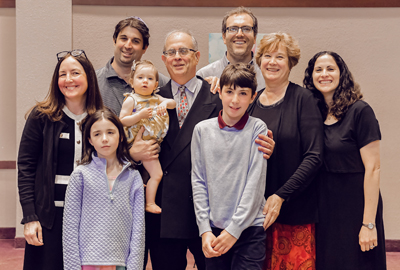 Mark and Robin Smolarz with their children and grandchildren