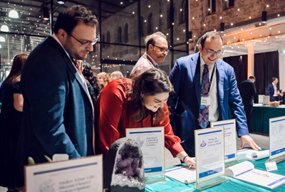 silent auction at YAD's Generosity gala