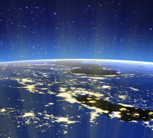 Earth seen from space
