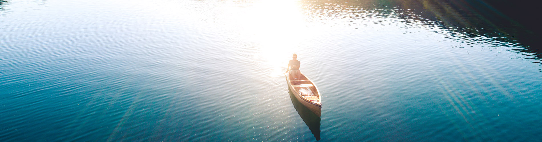 Person in canoe