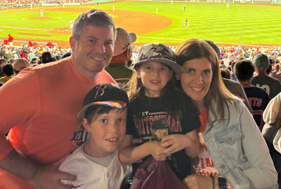 Stephen Knable and family