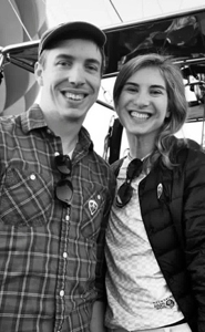 Andrea Marcin and T.J. Flynn