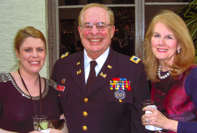 David Thaler with his wife Carolyn and daughter