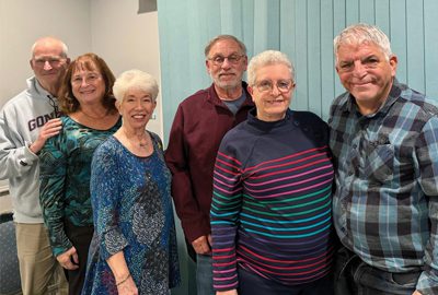 Sheryl Cooper with members of the grandparents support group she help establish