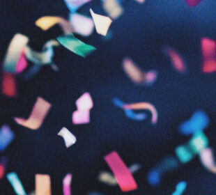 confetti, celebration, party