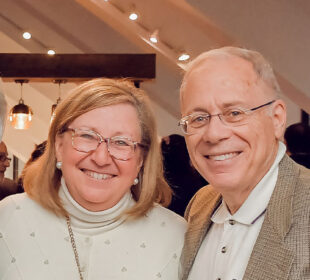 Group of people attending legacy event