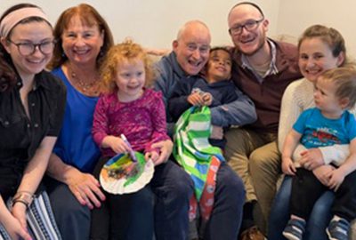 a group of grandparents and their grandkids