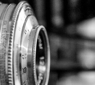 Black and white camera