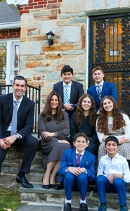 Brett Weil with his family