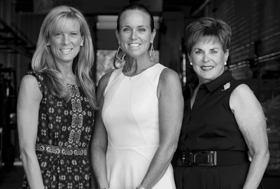 Ronnie Footlick with her two daughters