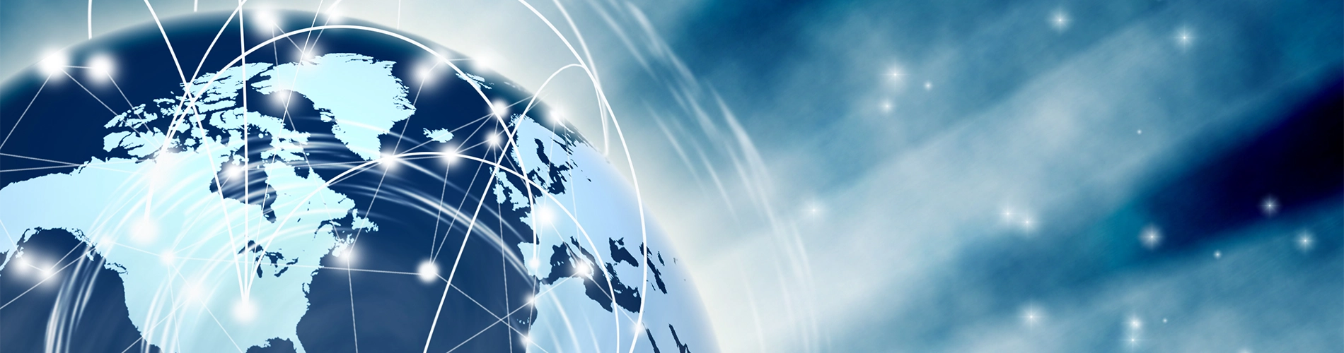 Earth showing technology and connection