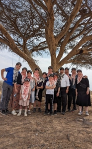 Linda Elman with her family