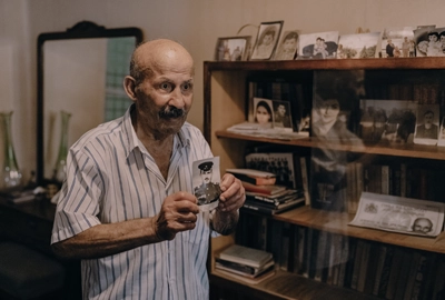 Sholom, a 92-year-old gentleman who lived in the capital city of Tbilisi.