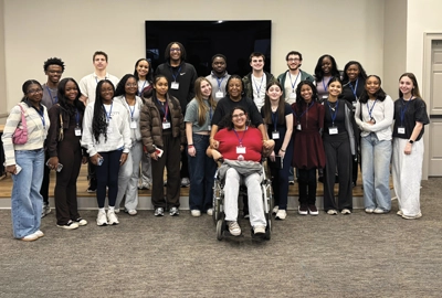 Group photo from the Social Justice Teen Fellowship.