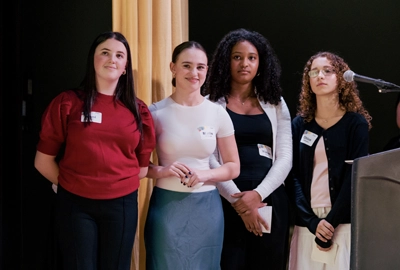 A group of 4Front teens at Demo Day.
