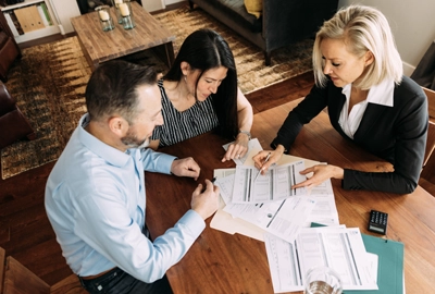 Financial Advisor Meeting with Couple