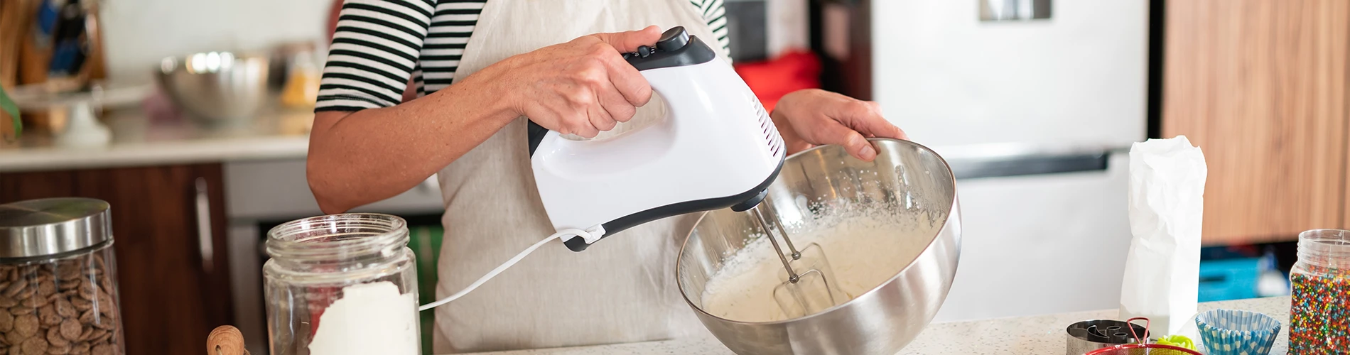 Woman baking